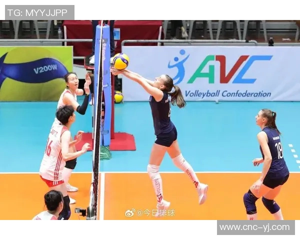 2014年亚运会女排精彩对决中国队迎战哈萨克斯坦队全力争胜